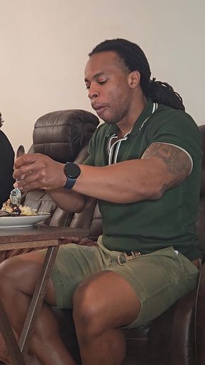 Super Bowl Suck-off - Lyric Sky Drains Dreads Way&#039;s BBC at Halftime