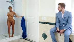 ”Spying On The Boss's Housewife - Brittney Kade, Steve Rickz”