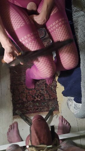 Goode Girl Unholy Crucifix Cock Treatment