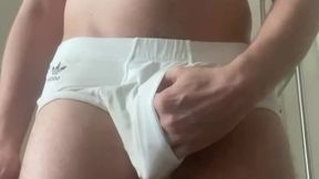 dared his flatmate to jerk off and milk his undies...