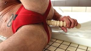 maskurbate: Young Manuel and the Giant Stryker Dildo