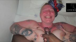 first dick in jamaica- titty fuck and facial