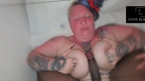 first dick in jamaica- titty fuck and facial