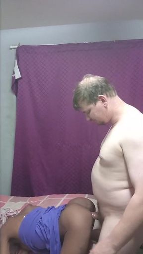 Black Girl Suck My Cock and I Doggystyle Her Pussy