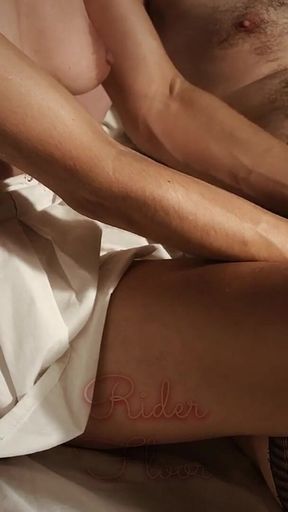 Mistress Edging Slave Slapping Balls but Orgasm Denied