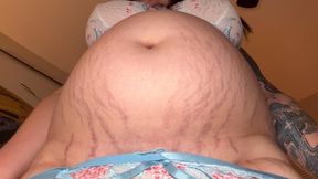 Post Stuffing Belly Play (720p) | Underbelly, All Fours, Before and After Shots