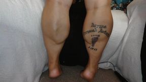 Calf Muscle Flex with a Sprinkle of Feet
