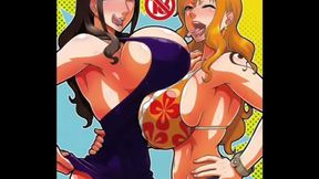 Nico Robin Seduces With Anime Passion In One Piece Hentai Scene