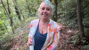 proxy paige gives a sloppy blow job in the park!