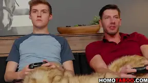 Stepbrother Deflowers Virgin Teen 18+ in Taboo Gay Sex Scene