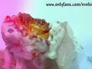 Cake snatch excitement