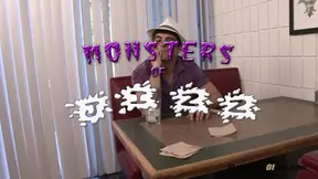 Waitress makes up for spill by jerking his cock