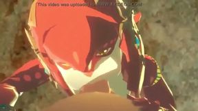 Horny Pink Pantheress Dances seductively To Zelda Music In Hentai Fantasy