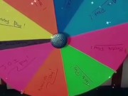 Naughty spin wheel & Halloween slut