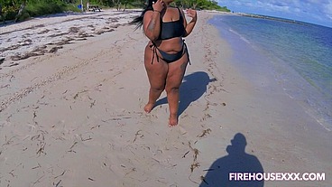 FireHousexxx BTS Shoot with Juicy Tee Beach Suck preview