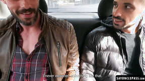 Rides make Roxas Estheim horny & let his pal Julian Shul fucks him