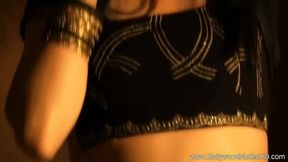 Gorgeous Brunette Exotic MILF Dances