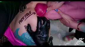 Cyberpunk Braindance POV - Futanari ANAL with huge cock