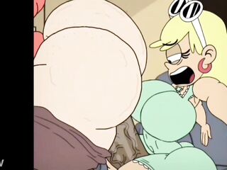 Rita Loud being permeated by Leni