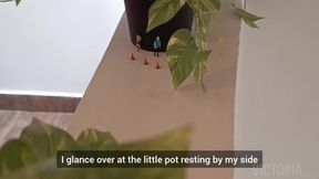 Giantess body tour| Lost in my bush, armpits and huge ass