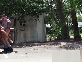 Pervs on Patrol - Ivy Winters - Parking Lot Jam - Mofos