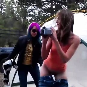 Throwback camping clips from my Blackberry... Who wants to see the videos we shot that weekend?