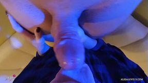 Sloppy Blowjob and Mouthful of Cum from POV Babe