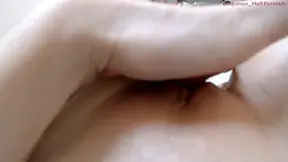 Amateur French beauty shows off her steamy skills with a aroused session