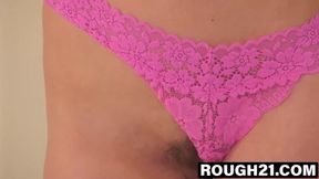 Slim beauty Eyla Moore fulfills my fantasy with her passion
