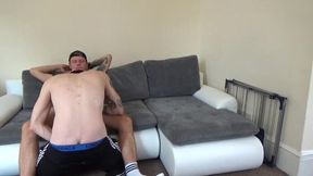 webcam Oscar Wood fucked bareback by tattooed guy