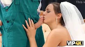 Vip4k. weird gardener caught me masturbating...