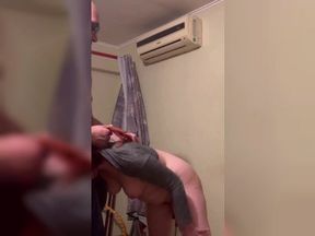 BDSM Fuck Machine - Hard Slapping, Spanking, Flogging - Part 1