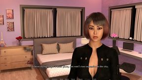 Friend's Tattooed GF Gets Anal Fucked While He Works - Hardcore Anime Sex Scene