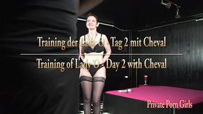 training der lady o - tag 2 mit cheval