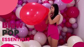 Ariel Pre-Party Blow to Pop: Stunning in Pink! - 4K