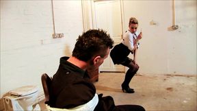 syren sexton dominates lauro giotto in pantyhose