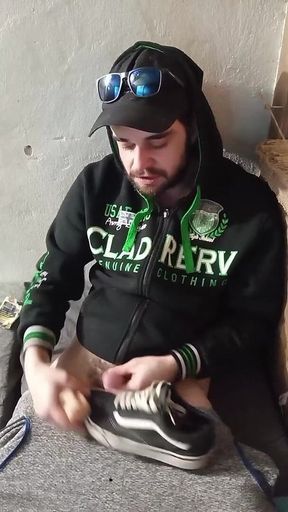 My Cumshot on a Vans Sneaker