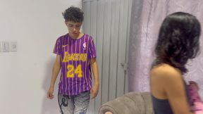 GIRL GETS A GOOD ASS FUCK