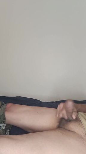 Hlywdjay Plays with His Long Dick