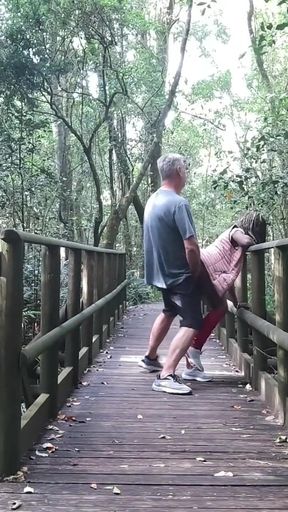 We Have Sex in the Garden of Eden and Nearly Got Caught