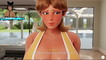 Mansion Days - Daisy the milf dominates with her massive boobs and huge cock