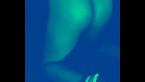 A STRIP DANCE IN DIM LIGHTS BY A SEXY PRETTY BLACK GIRL