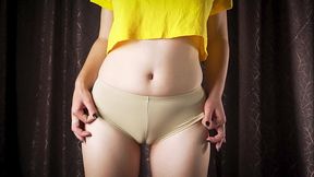Camel Toe ASMR Tease In Vintage Panties 4K