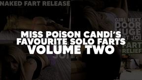 Miss Poison Candi&#039;s Favourite Solo Farts Volume Two 1080P