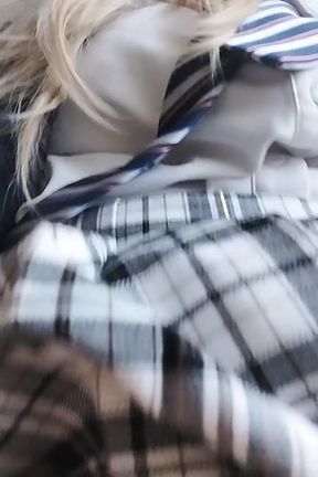 Dolled-up College Girl Cumshot