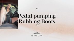 pedal pumping and rubbing boots