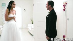 Deeptaboo's Bella Rolland gets her natural tits and tight ass pounded before wedding
