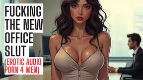 Fucking the New Office Slut (Full Naughty Audio on my site ASMR HFO JOI Erotic Audio 4 Men)