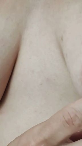 Hot curvy beach girl teasing and getting orgasm from nipple sucking   Clip 1