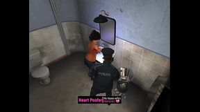 Approached &amp_ seduced in the diner'_s restroom as my husband was waiting for the check..